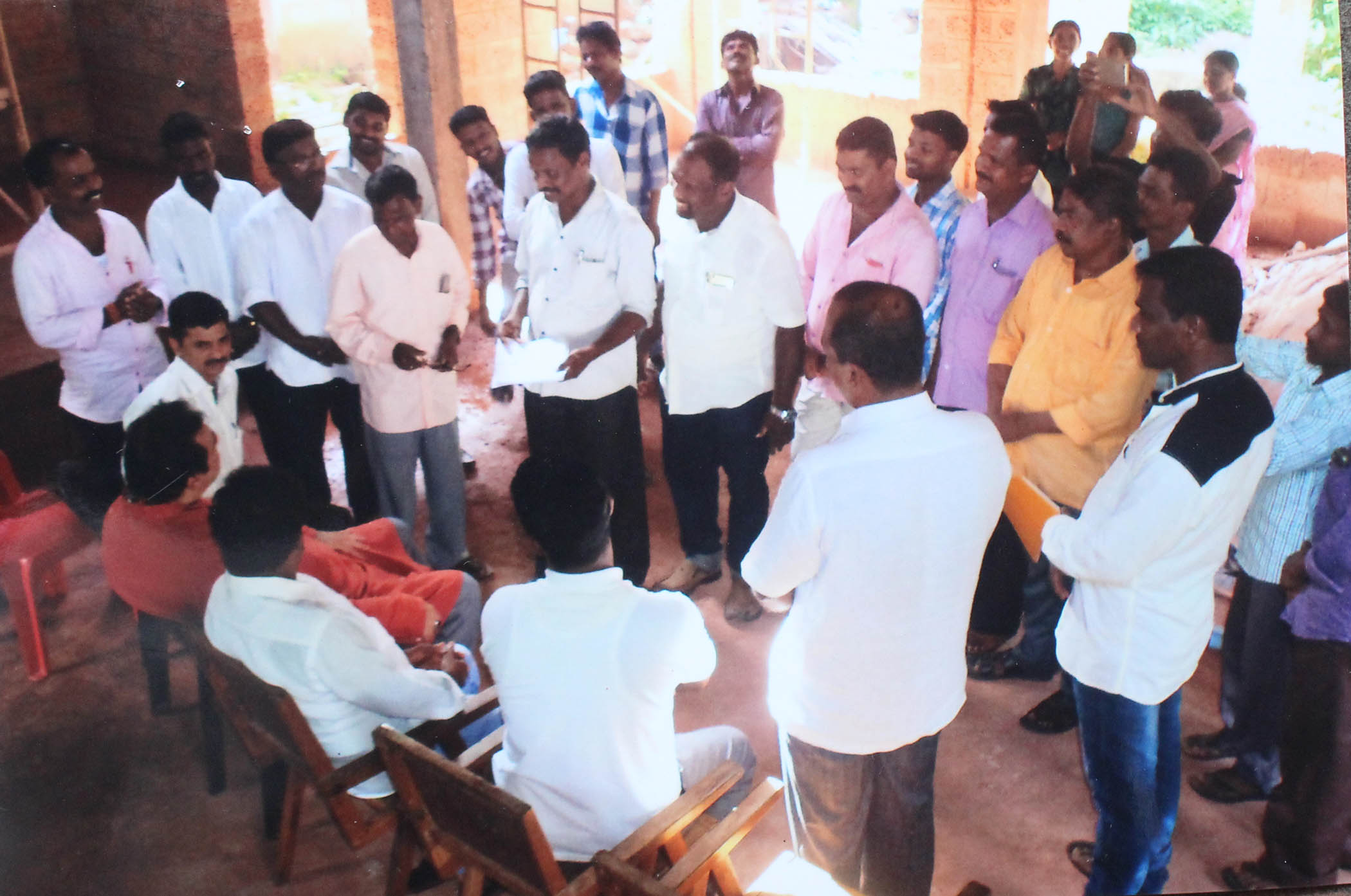 ಸಚಿವರಿಂದ ಅಂಬೇಡ್ಕರ್ ಸಮುದಾಯ ಭವನ ಕಾಮಗಾರಿ ವೀಕ್ಷಣೆ